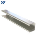 JIS Standard Structural Steel Chine Fournisseur poinçonné en acier à canal C